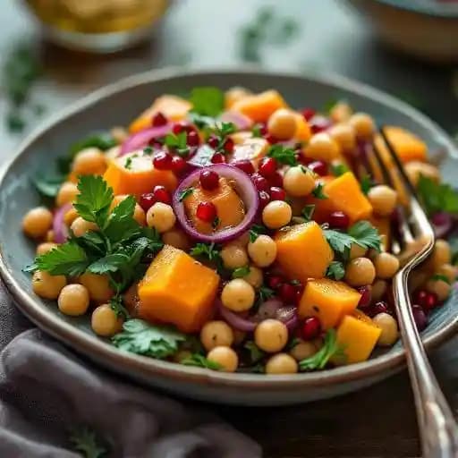Butternut Squash & Chickpea Salad