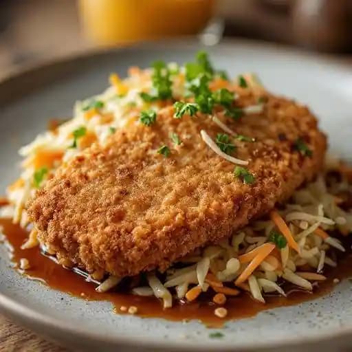 Katsu recipe served on a plate, by SOHO 23 Katsu recipe served on a plate, by SOHO 23