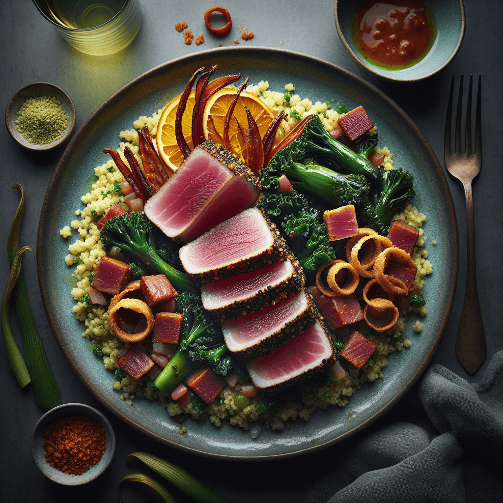 Rare Seared Ahi Tuna