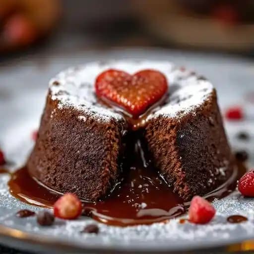TORTINO AL CIOCCOLATO CON CUORE MORBIDO