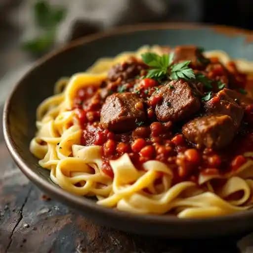 Fettuccine alla Bolognese