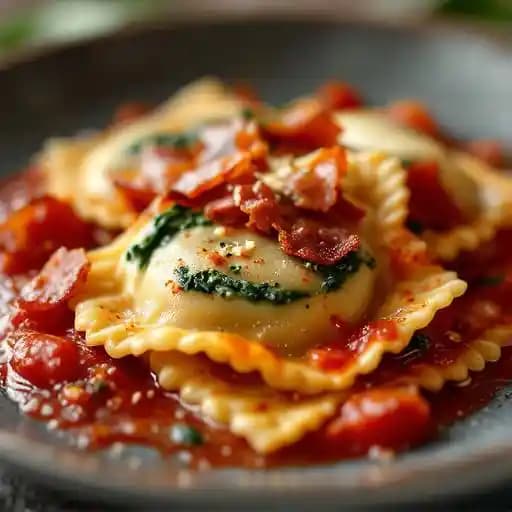 Ravioloni alla Fiorentina
