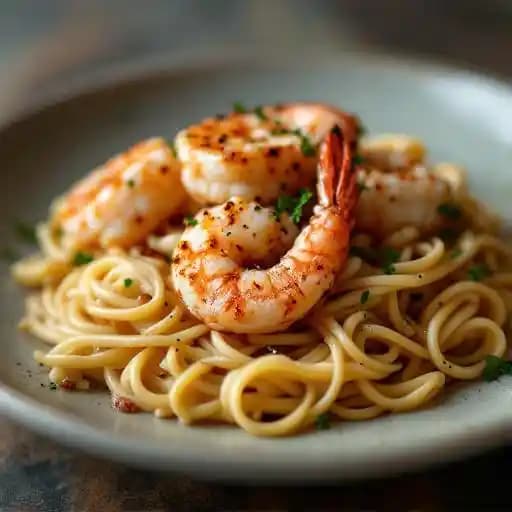 Bayou Pasta recipe served on a plate, by Walk-On's Sports Bistreaux - Las Vegas Restaurant Bayou Pasta recipe served on a plate, by Walk-On's Sports Bistreaux - Las Vegas Restaurant