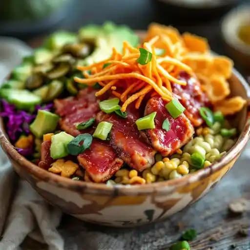 Hawaiian Ahi Tuna Poke Bowl