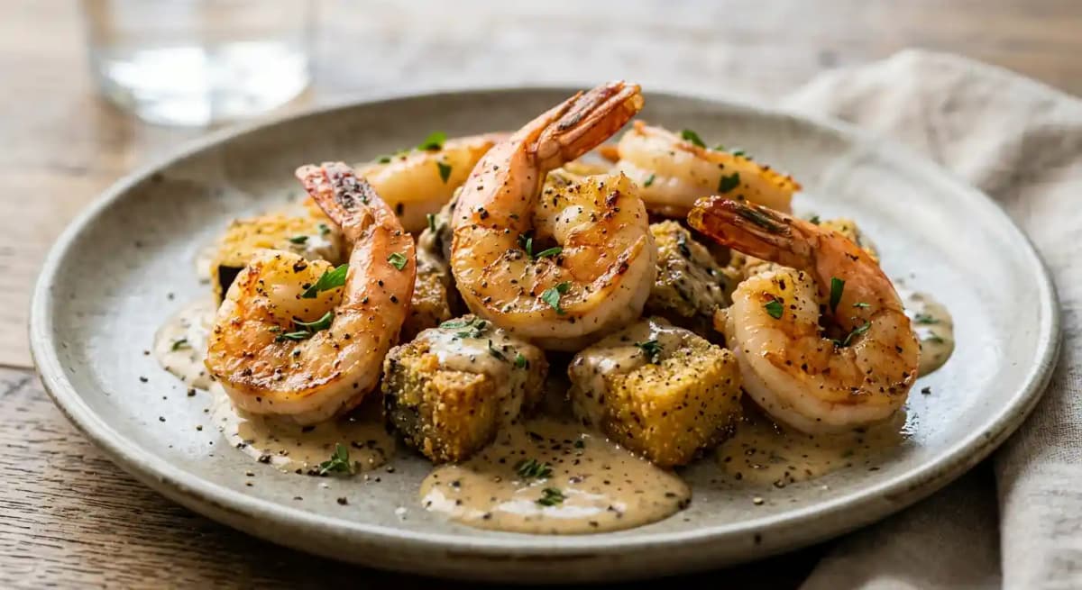 Shrimp & Eggplant