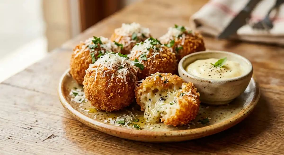 Four Cheese Truffle Arancini