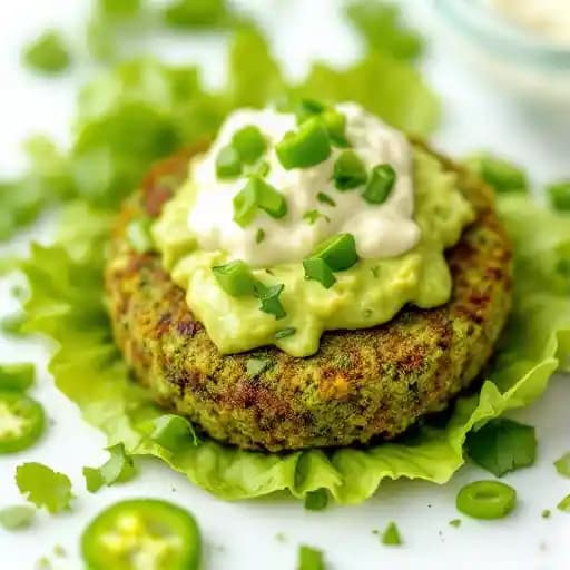 Green Falafel recipe served on a plate, by Aba Austin Green Falafel recipe served on a plate, by Aba Austin