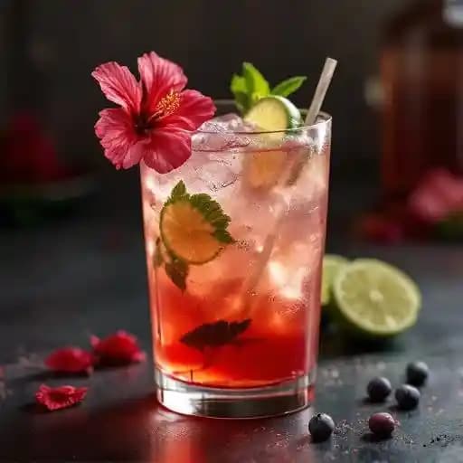 Hibiscus Caipirinha