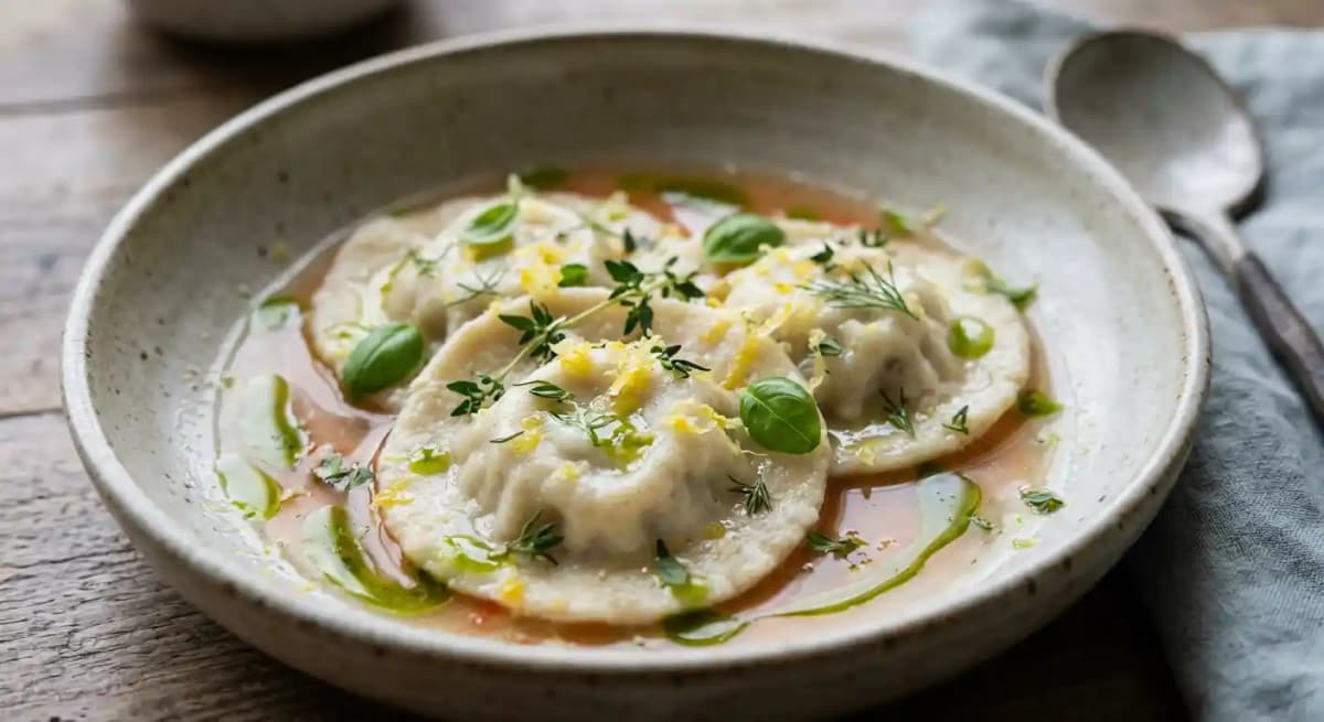 cod ravioli