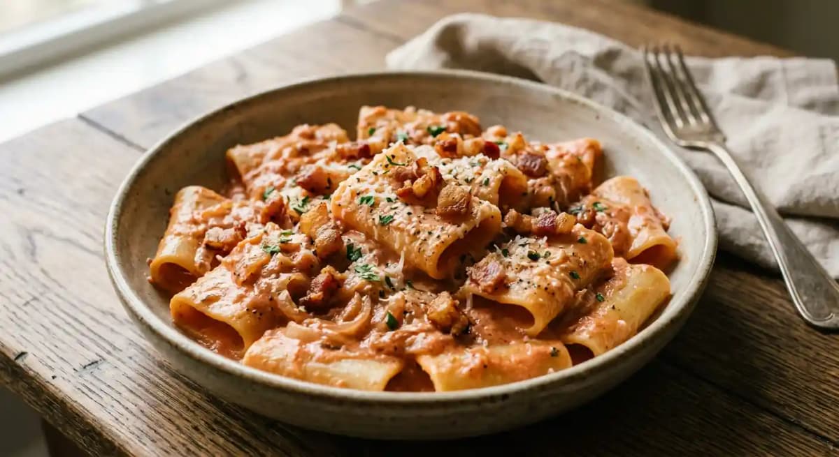 PACCHERI alla vodka
