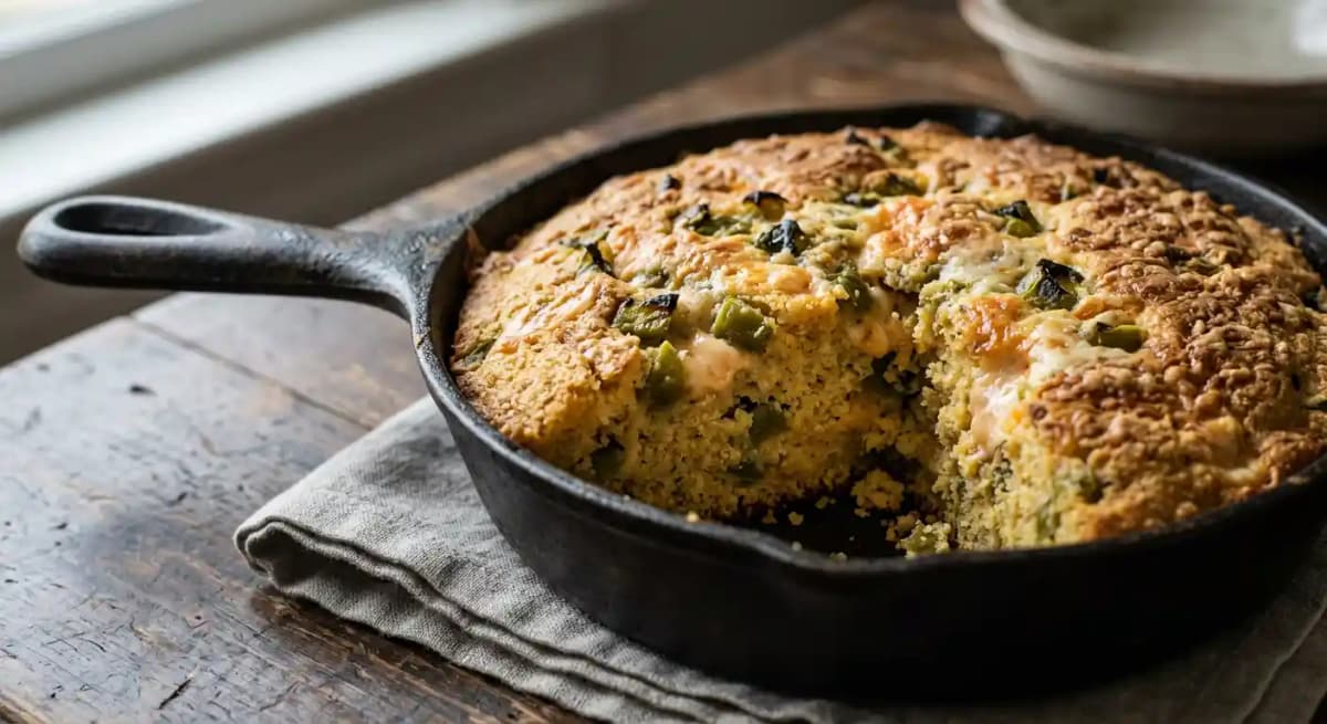 CAST IRON CORN BREAD