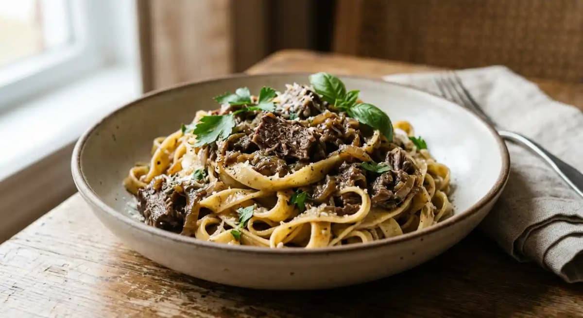 Tagliatelle Alla Genovese