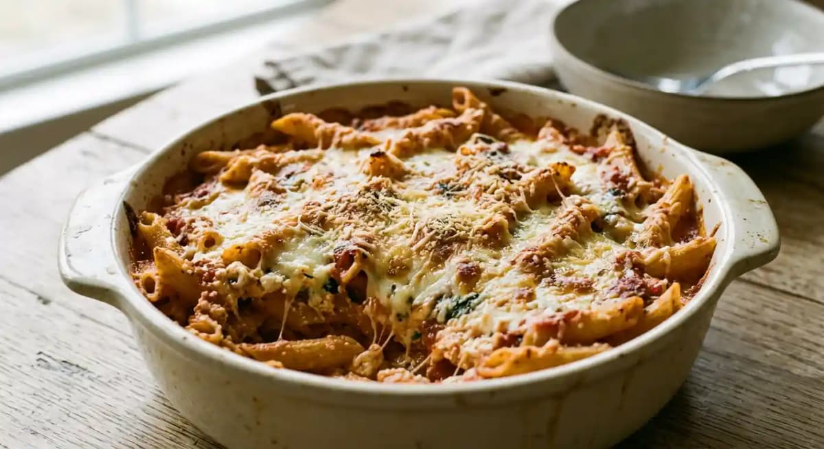 BAKED ZITI NAPOLITANO