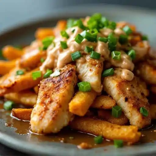Jerk Fish Poutine