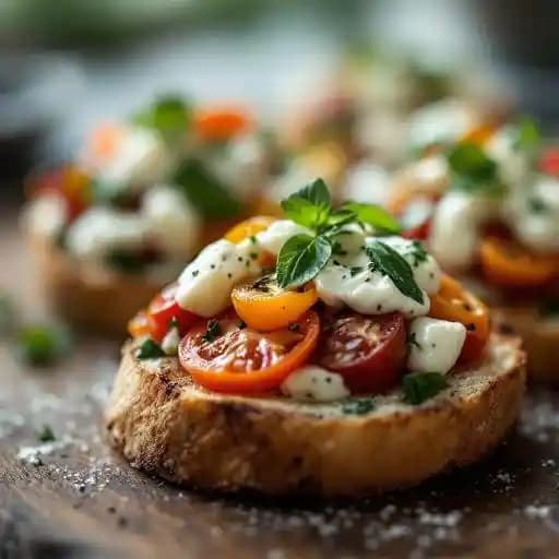 Stracciatella Bruschetta