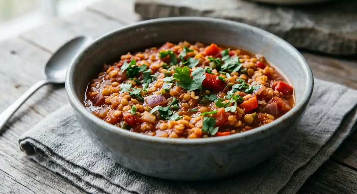 Red Lentil Chili