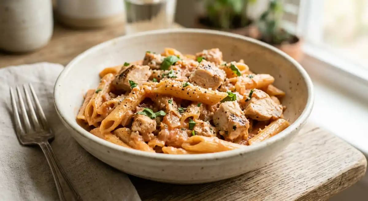Penne Alla Vodka with Chicken
