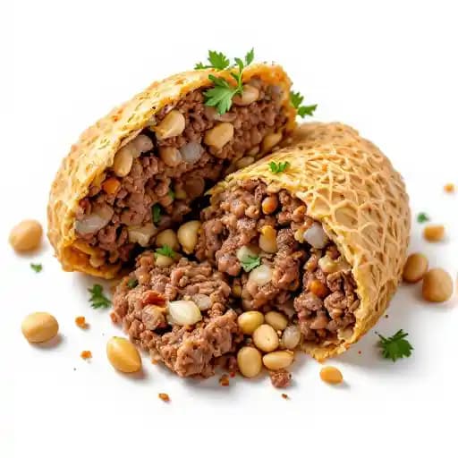 Kibbeh recipe served on a plate, by Hovan Gourmet Mediterranean Kibbeh recipe served on a plate, by Hovan Gourmet Mediterranean