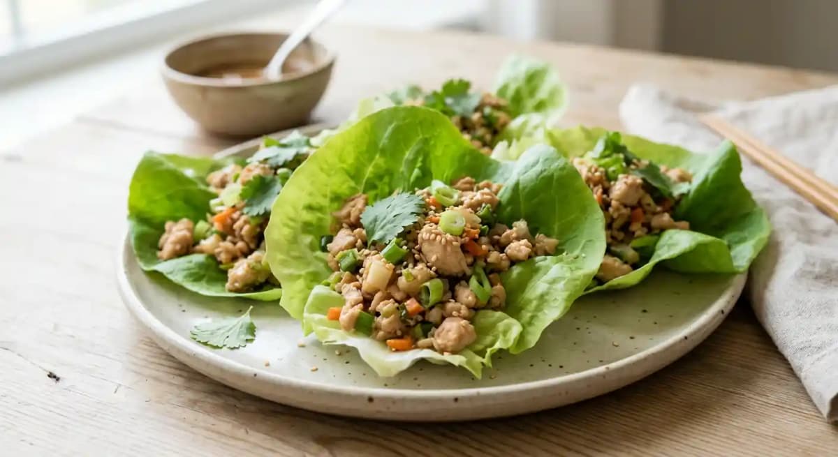 Chicken Lettuce Wraps
