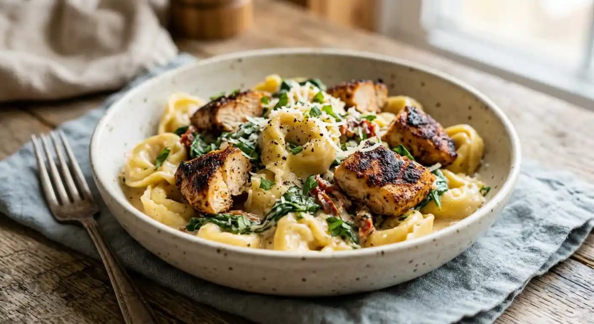 THREE-CHEESE TORTELLINI