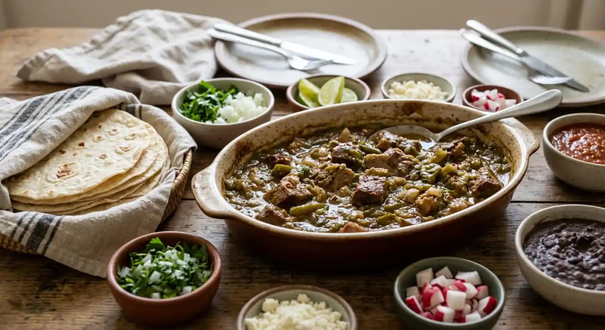 Hatch Green Chile Pork, Adovada Pork or Chile Colorado Pan