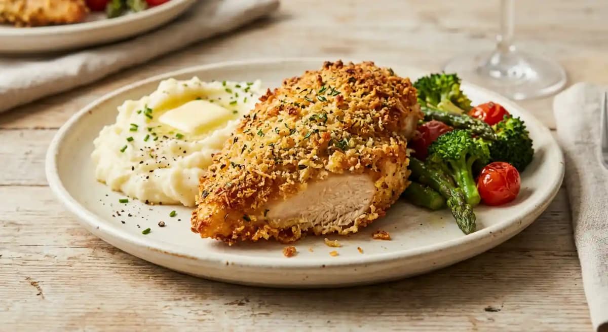 Dana’s Parmesan-crusted Chicken