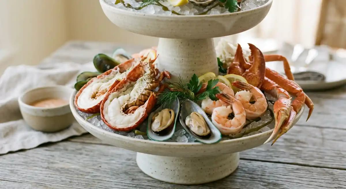 Seafood Tower Appetizer