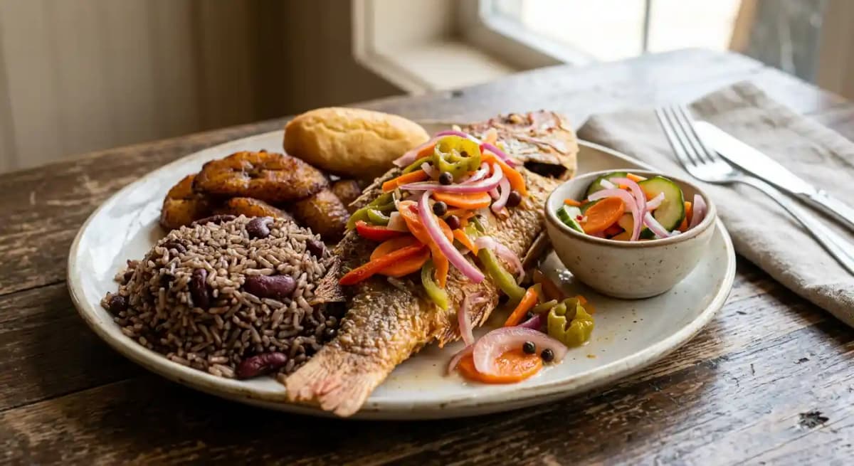 SKANKIN SWEET recipe served on a plate, by Island Taste Caribbean Grill SKANKIN SWEET recipe served on a plate, by Island Taste Caribbean Grill