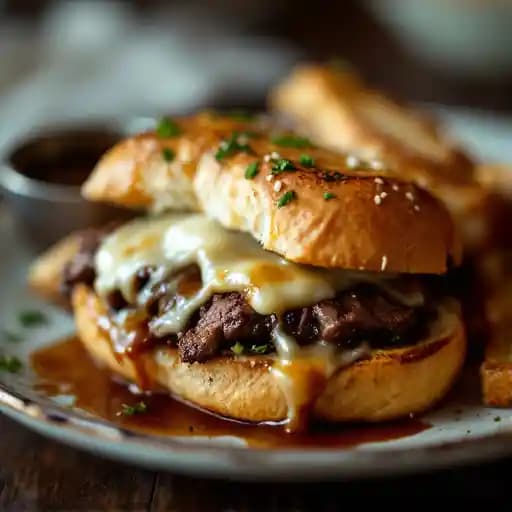 Mini Steak French Dips - Half Order