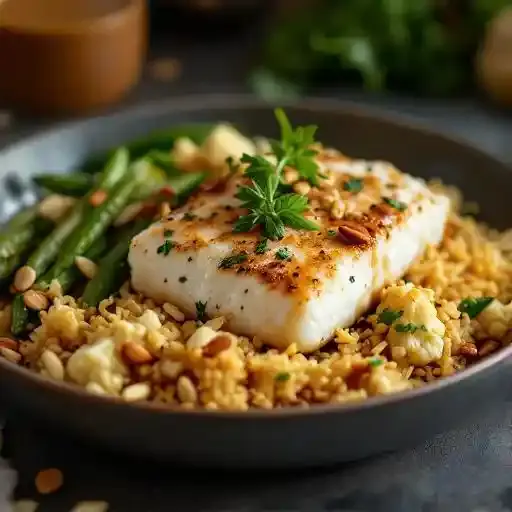 Oven roasted Wild Cod
