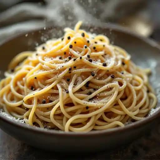 SPAGHETTI recipe served on a plate, by The Essential SPAGHETTI recipe served on a plate, by The Essential
