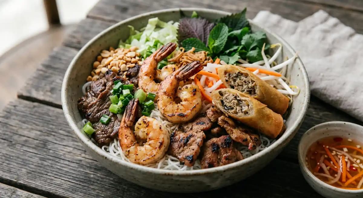 Bún Đặc Biệt - Special Combo Noodle
