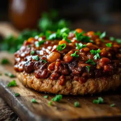 Chili Hamburger Steak