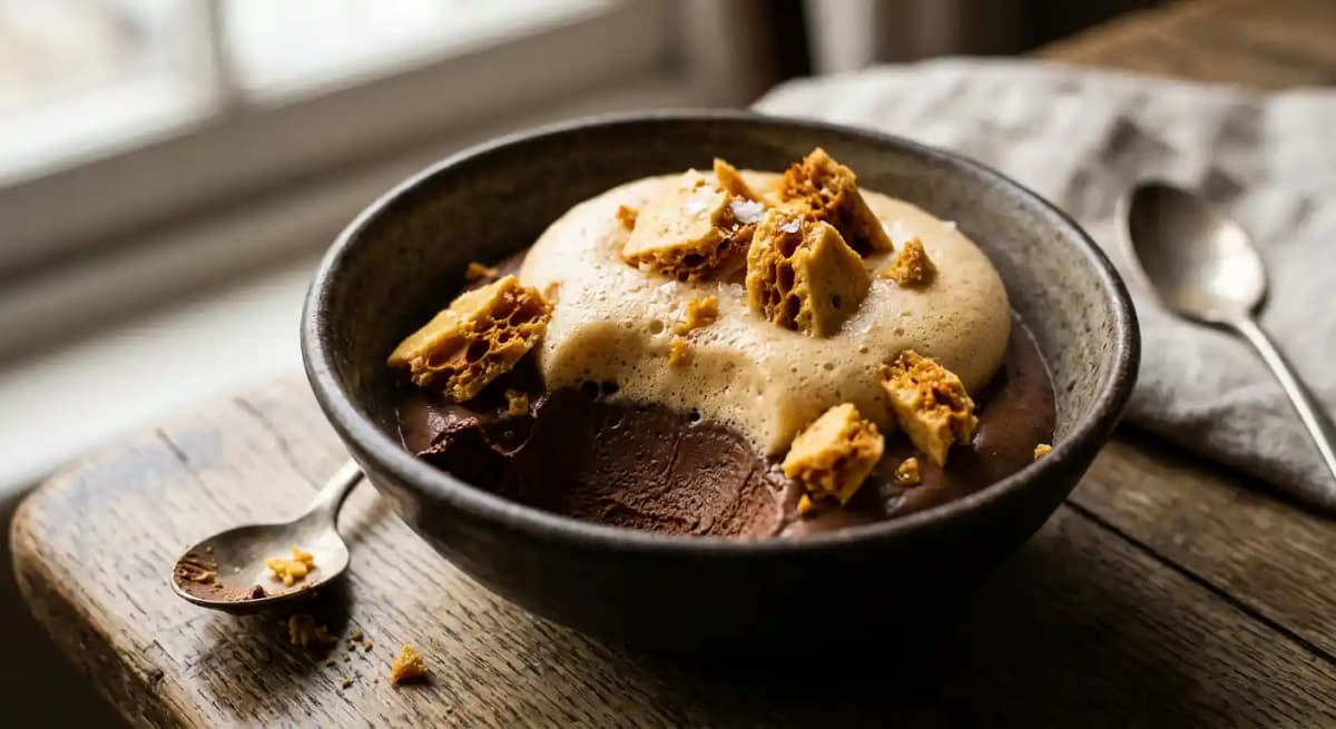 CARAMEL CHOCOLATE MOUSSE DUO