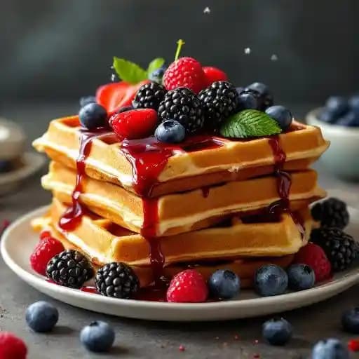 Waffles & Berries