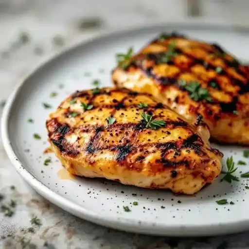 Charred Chicken Plate