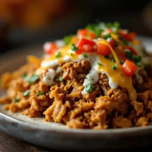 El Dorado Crispy Pulled Chicken or Ground Beef