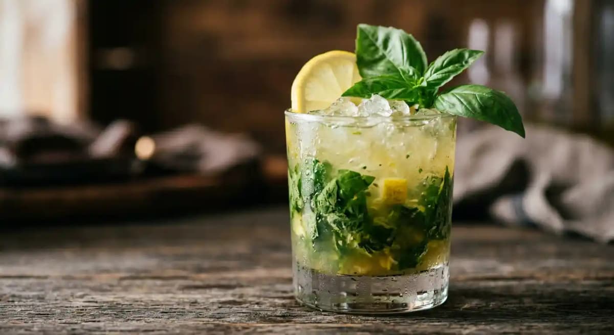 Ginger Basil Smash