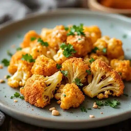 Crunchy Spicy Cauliflower
