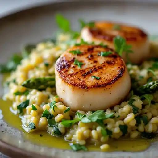 Seared Georges Bank Scallops