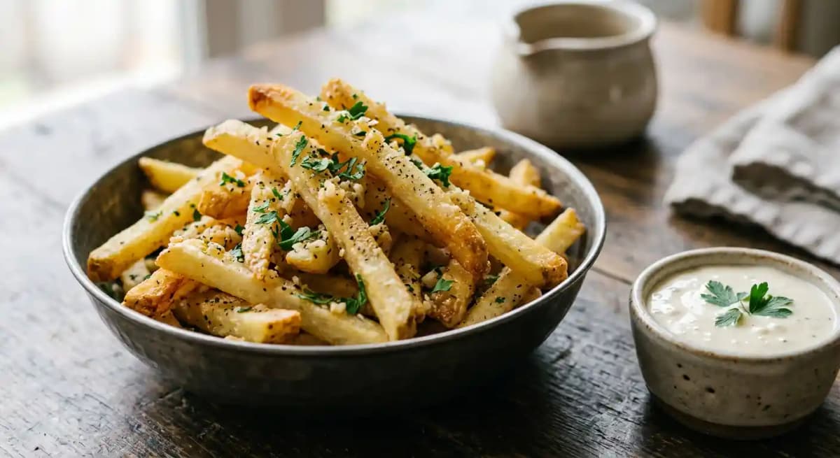 GB LEGENDARY GARLIC FRIES