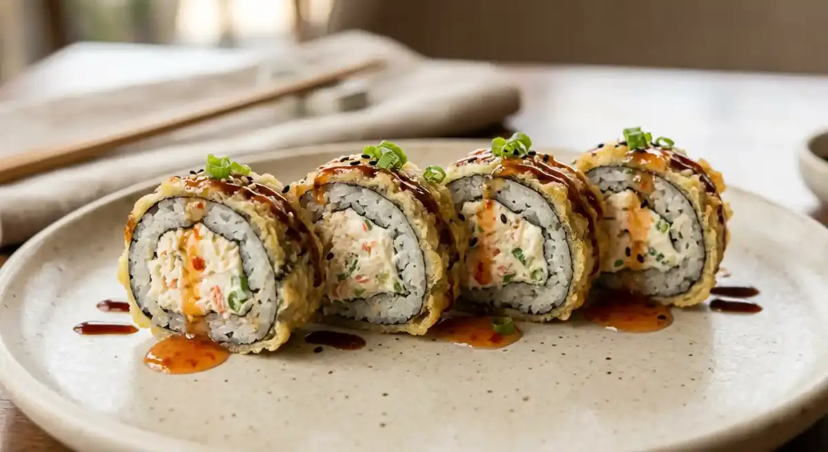 Crab Rangoon Roll