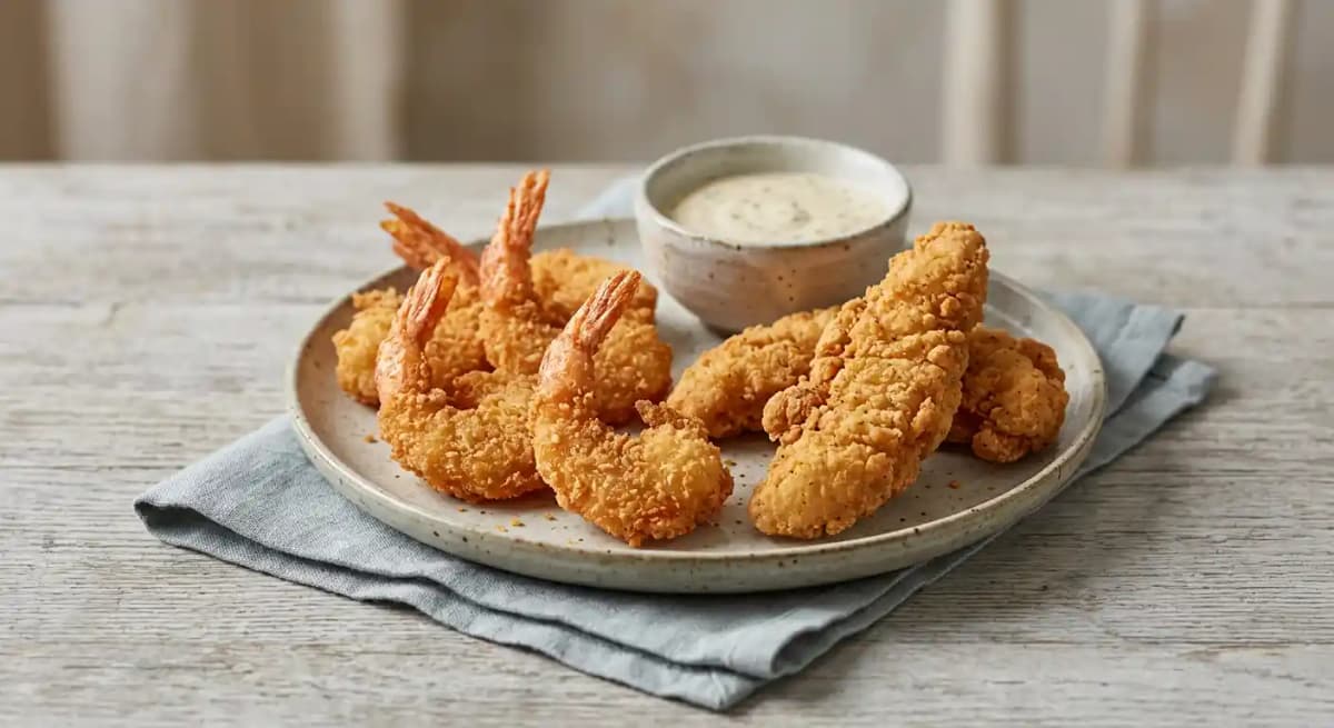 FRIED SHRIMP & CHICKEN TENDERS