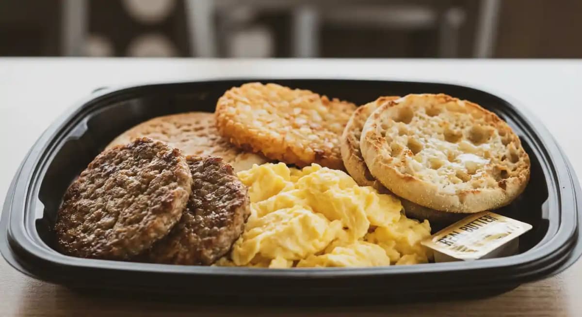 Big Breakfast® with Sausage and English Muffin