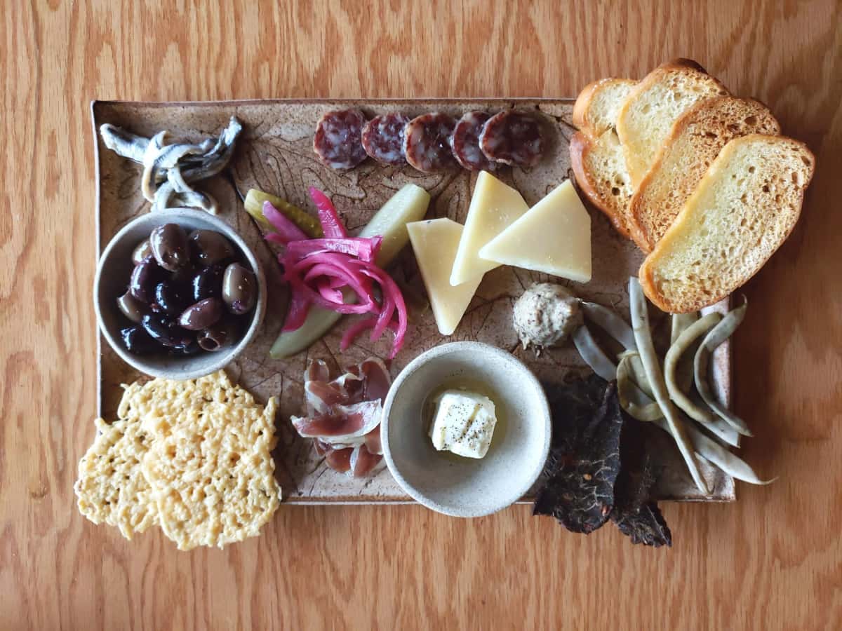 Antipasto recipe served on a plate, by Bettola Bistro Antipasto recipe served on a plate, by Bettola Bistro