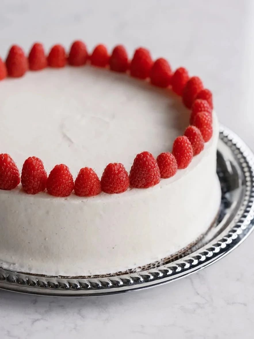 Vanilla Tres Leches Cake recipe served on a plate, by Cafe Latte Vanilla Tres Leches Cake recipe served on a plate, by Cafe Latte