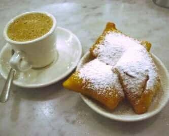 Beignets recipe served on a plate, by Cafe Rue Orleans - Cajun & Seafood Beignets recipe served on a plate, by Cafe Rue Orleans - Cajun & Seafood