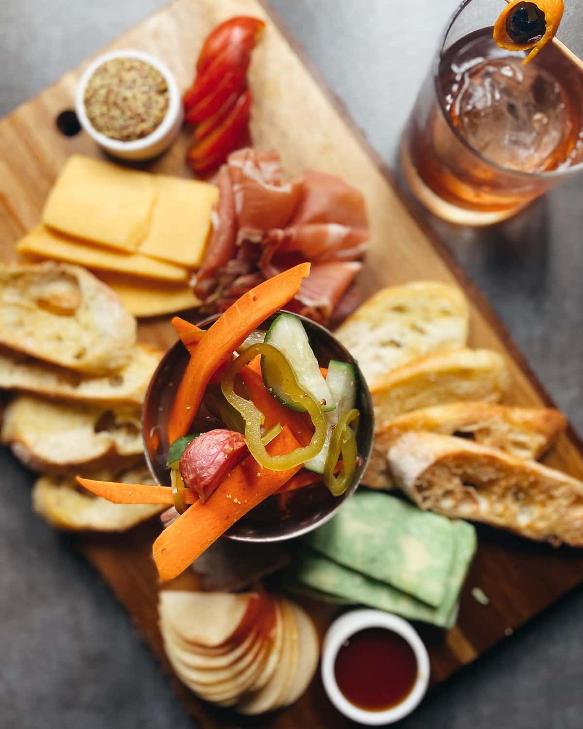 Cheese Plate recipe served on a plate, by Theo's - Fayetteville Cheese Plate recipe served on a plate, by Theo's - Fayetteville