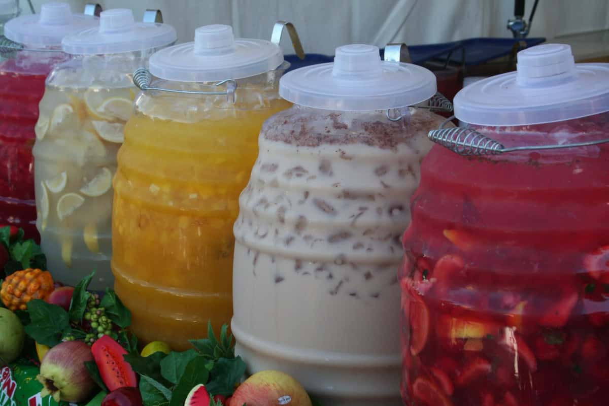Aguas Frescas recipe served in a glass, by Paraiso Restaurant Aguas Frescas recipe served in a glass, by Paraiso Restaurant