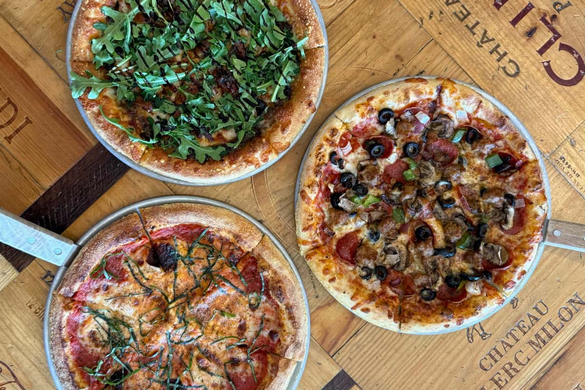 Pizza recipe served on a plate, by Stout Street Social Pizza recipe served on a plate, by Stout Street Social